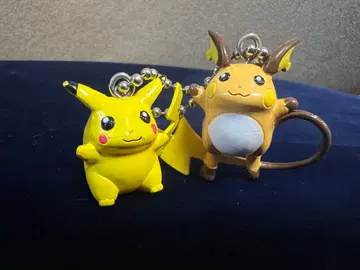 피카츄 90년대 초기 3D 피규어 키링 레어 닌텐도