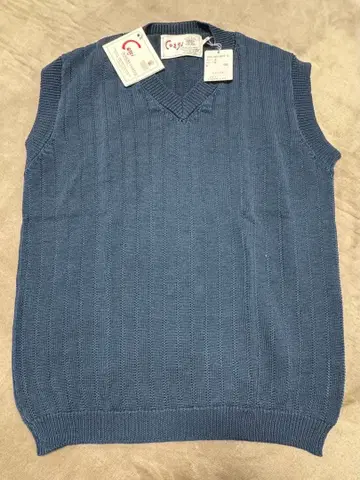 CORGI 코기 네이비 니트 베스트