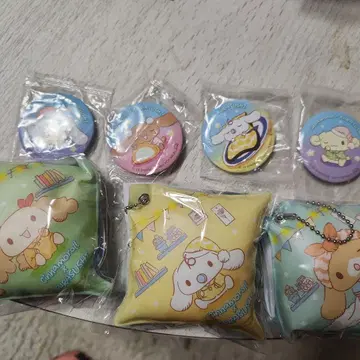 쿠라스시 배지와 방석 참 세트 전 7개