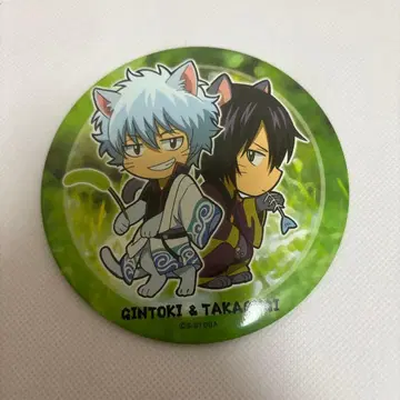 은혼 사카타 긴토키 타카스기 신스케 고양이 시리즈 스탠드 CAN 배지