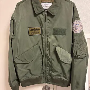 BEAMS HEART MA-1 플라이트 자켓 S 사이즈