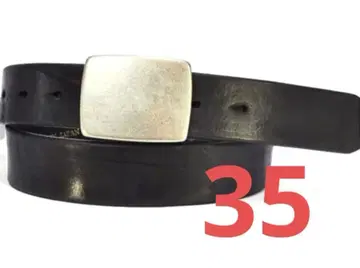 VINTAGE WORKS DH5524 플란넬 벨트 블랙 35