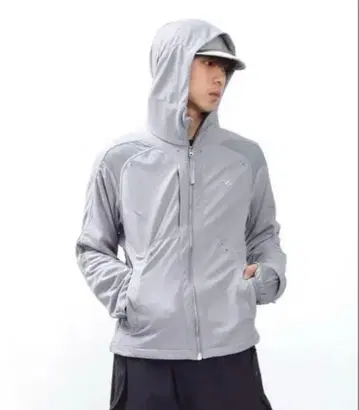 sansangear Dual-shade jacket 'GREY'
