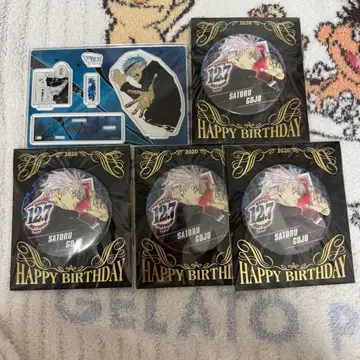 고죠 사토루 생일 2022 아크릴 스탠드 캔뱃지