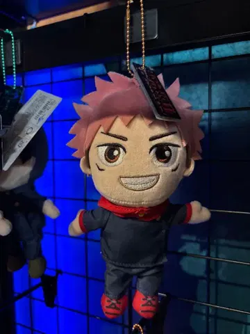 USJ 한정판 주술회전 이타도리 유우지 봉제 인형 키체인