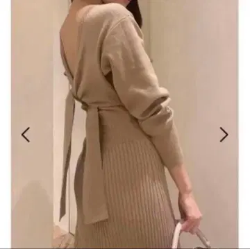 SNIDEL 백산 머메이드 니트 원피스