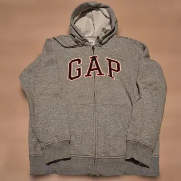 GAP 그레이 집업 후드티