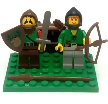 LEGO 레고 정품 엘르 우드 미니 피규어 올드 레고 앞머리짱