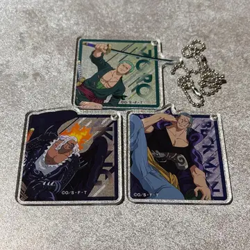 원피스 아크릴 키링 부선장 no.2 3개 세트