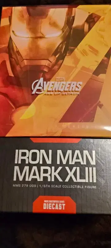 핫토이즈 어벤져스: 에이지 오브 울트론 아이언맨 마크 43 다이캐스트