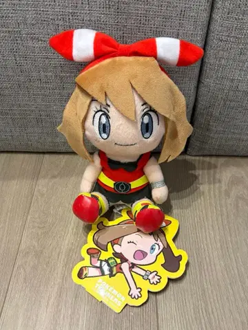 포켓몬 센터 하루카 봉제 인형 트레이너 택 포함