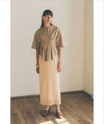 CORD EMBROIDERY LACE DOCKING ONE PIECE 2