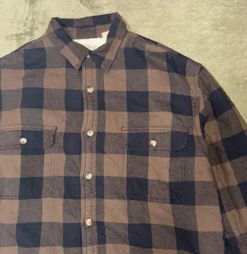 RED HEAD 블록 체크 셔츠 자켓 보아 안감 XL 빈티지