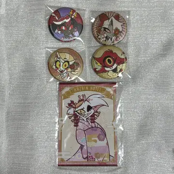 해즈빈 호텔 해즈빈 애니메이트 캔뱃지 기모노