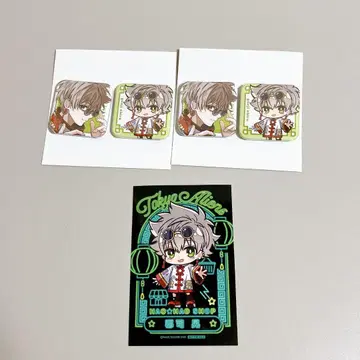 군지 아키라 도쿄 에이리언즈 동에리 하오하오샵 스퀘어 캔뱃지 차이나