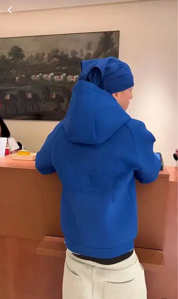 synaworld 지퍼 후디 센트럴 씨 착용