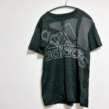 adidas 다크 그레이 티셔츠 아디다스 반팔 해외 구제 의류