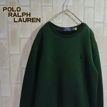 폴로 랄프로렌 맨투맨 트레이닝복 그린 자수 현행