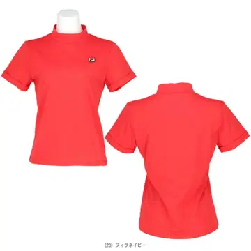 휠라 테니스웨어 게임 셔츠 / 여성용 골프웨어 반팔 티셔츠