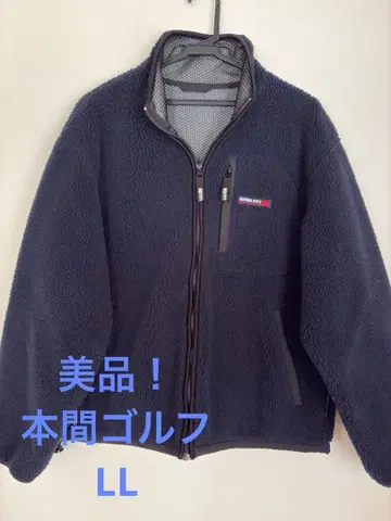 새상품급 혼마 골프 집업 자켓 보아 자켓 LL XL 골프 네이비