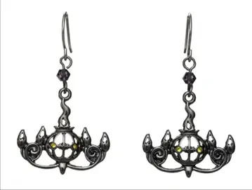 샹데라 귀걸이 포켓몬 센터 한정판 양쪽 귀 미사용 새상품