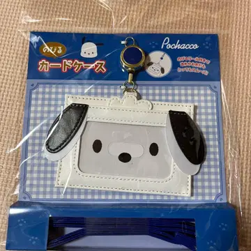 포차코 늘어나는 카드 케이스 릴 스트랩 카드 홀더 넥스트랩