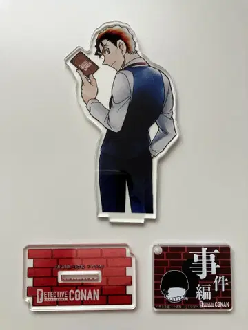 명탐정 코난 TCG 아크릴 스탠드 이상윤(아카이 슈이치) 마커 포함