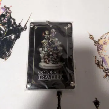 OCTOPATH TRAVELER 아크릴 패스 케이스