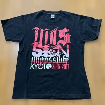 MISSION IMPOSSIBLE KYOTO 티셔츠 M 사이즈