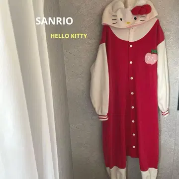 산리오 헬로키티 인형옷 룸웨어 파자마 성인 프리 사이즈