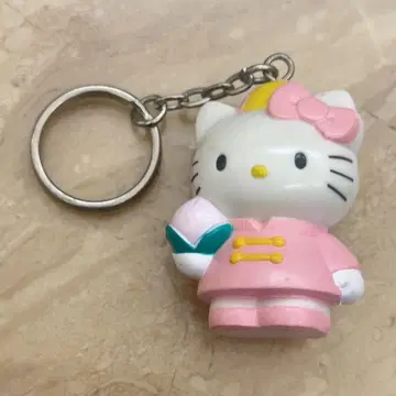 [레어] 헬로키티 키링 차이나복 복숭아 1998년제 레트로