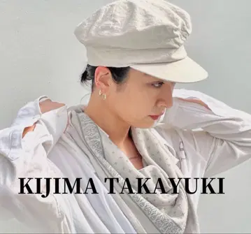 KIJIMA TAKAYUKI 키지마 타카유키 린넨 마린 캡