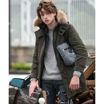 BUFFALO BOBS 다운 라이너 포함 모즈 코트