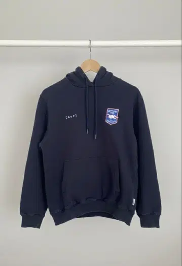 Art Of Football 브라이튼 네이비 후드 부착 후드티