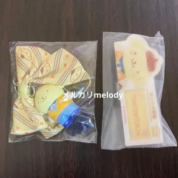 산리오 학원 반짝임부 시크릿 명찰 배지 스트랩 폼폼푸딩