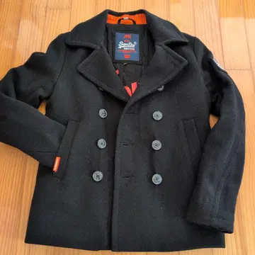 Superdry 극도건조(시나사이) 블랙 피코트