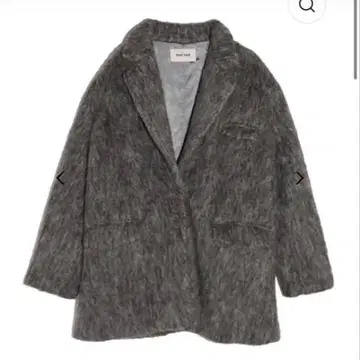 그레이 코트 the toe Chamonix shaggy jacket