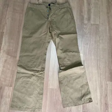 레어 RICO 카키 치노 팬츠 플레어 팬츠