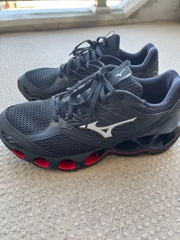 미즈노 웨이브 프로페시 블랙/레드