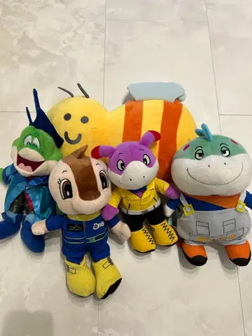 스즈카 서킷 봉제 인형 5개 세트 묶음 판매