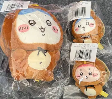 치이카와 (먼작귀) 너구리다몽 복권 B상 C상 세트