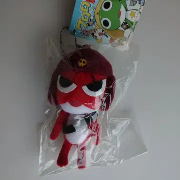 개구리 중사 케로로 봉제 인형 키체인 길길 소위