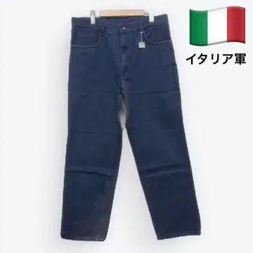 실물 USED 이탈리아군 데님 워크 팬츠 5 포켓