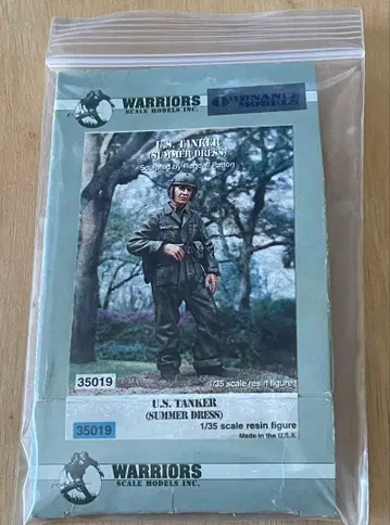 WARRIORS U.S. Tanker 1/35 피규어 미군 전차병