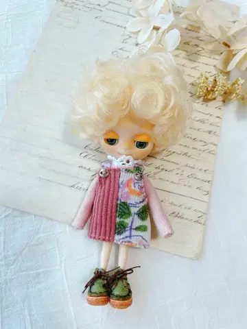 미니 브라이스 아이시 인형 미니 사이즈 아웃핏 옷 갈아입기 의류 2세트