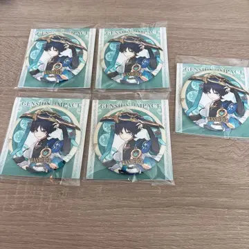 원신 방랑자 캔뱃지 세트 스카라무슈