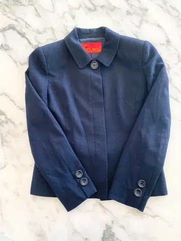 요크랜드 자켓 코트 네이비