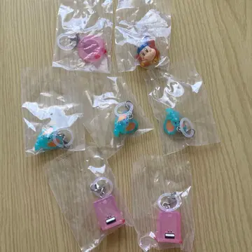 커비 키링 7개 세트