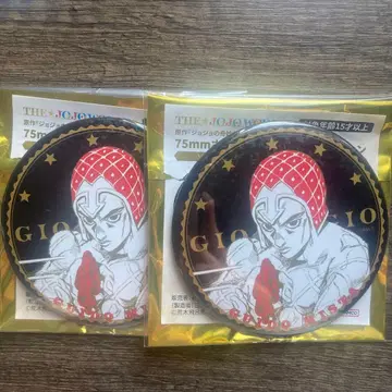 죠죠의 기묘한 모험 미스타 죠죠 월드 홀로그램 캔뱃지