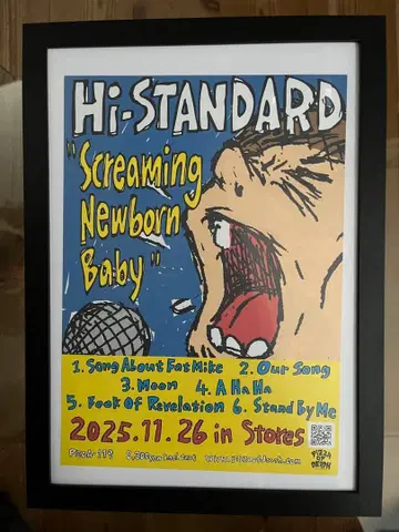 Hi-STANDARD Screaming Newborn Baby 플라이어